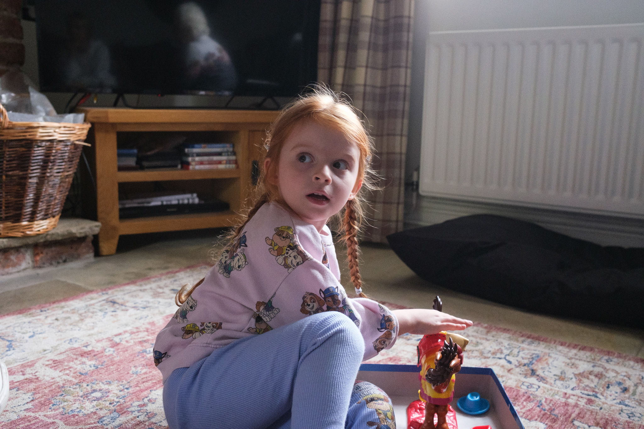 Young girl with a quizzical look